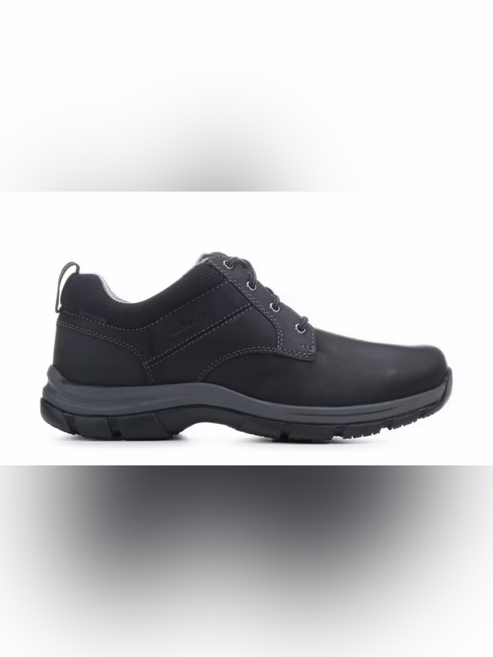 Clarks Men's Black Lace-Up Casual Oxford Size 9.5 - Picture 2 of 16